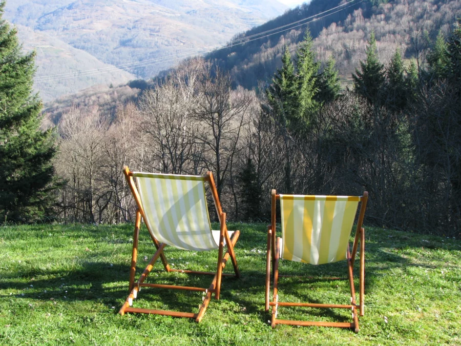 Maison de vacances près de Foix avec grand terrain et panorama sur les montagnes ariégeoises