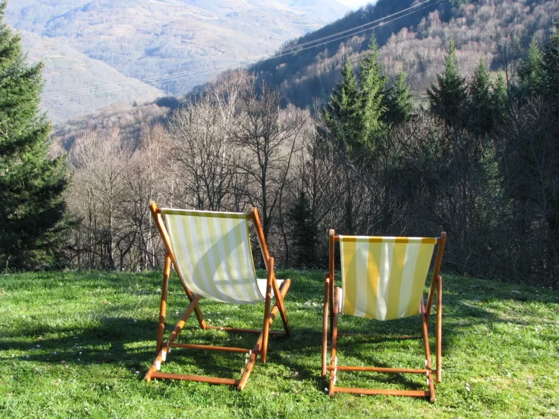 Maison de vacances près de Foix avec grand terrain et panorama sur les montagnes ariégeoises